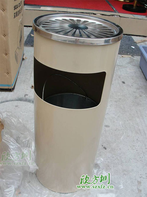 欣方圳菊花格商場垃圾桶，好產品在哪都受歡迎